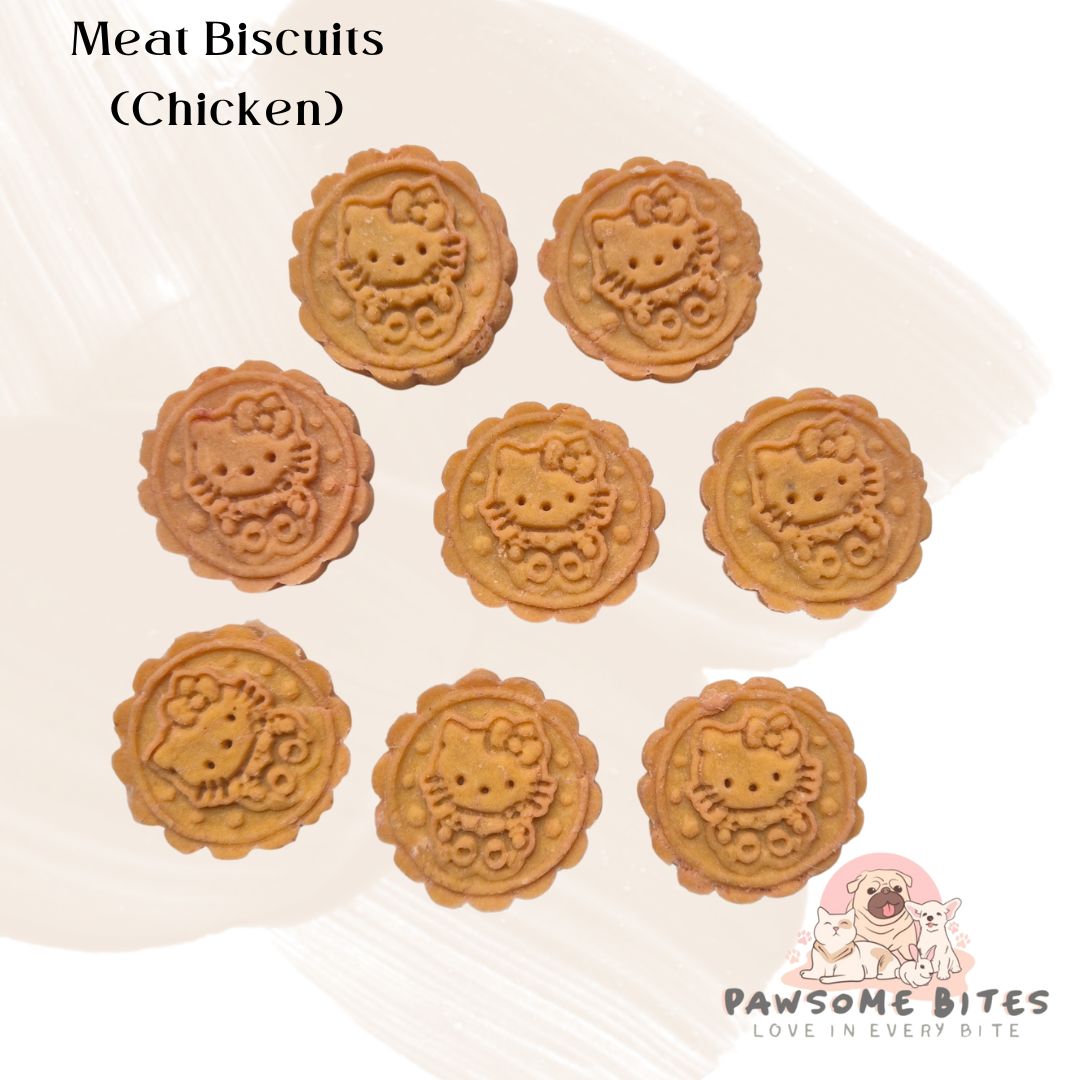Fresh Chicken Meat Biscuit Pet Treat Dog Treat Cat Treat Fresh Treat