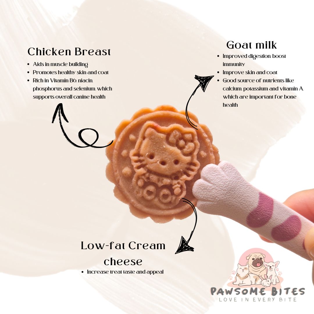 Fresh Chicken Meat Biscuit Pet Treat Dog Treat Cat Treat Fresh Treat